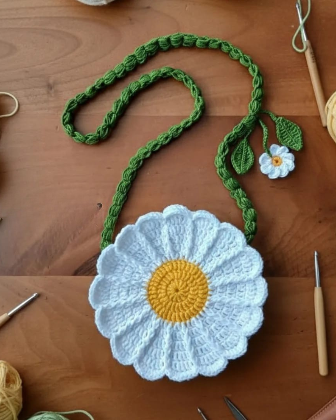 CROCHET DAISY BAG