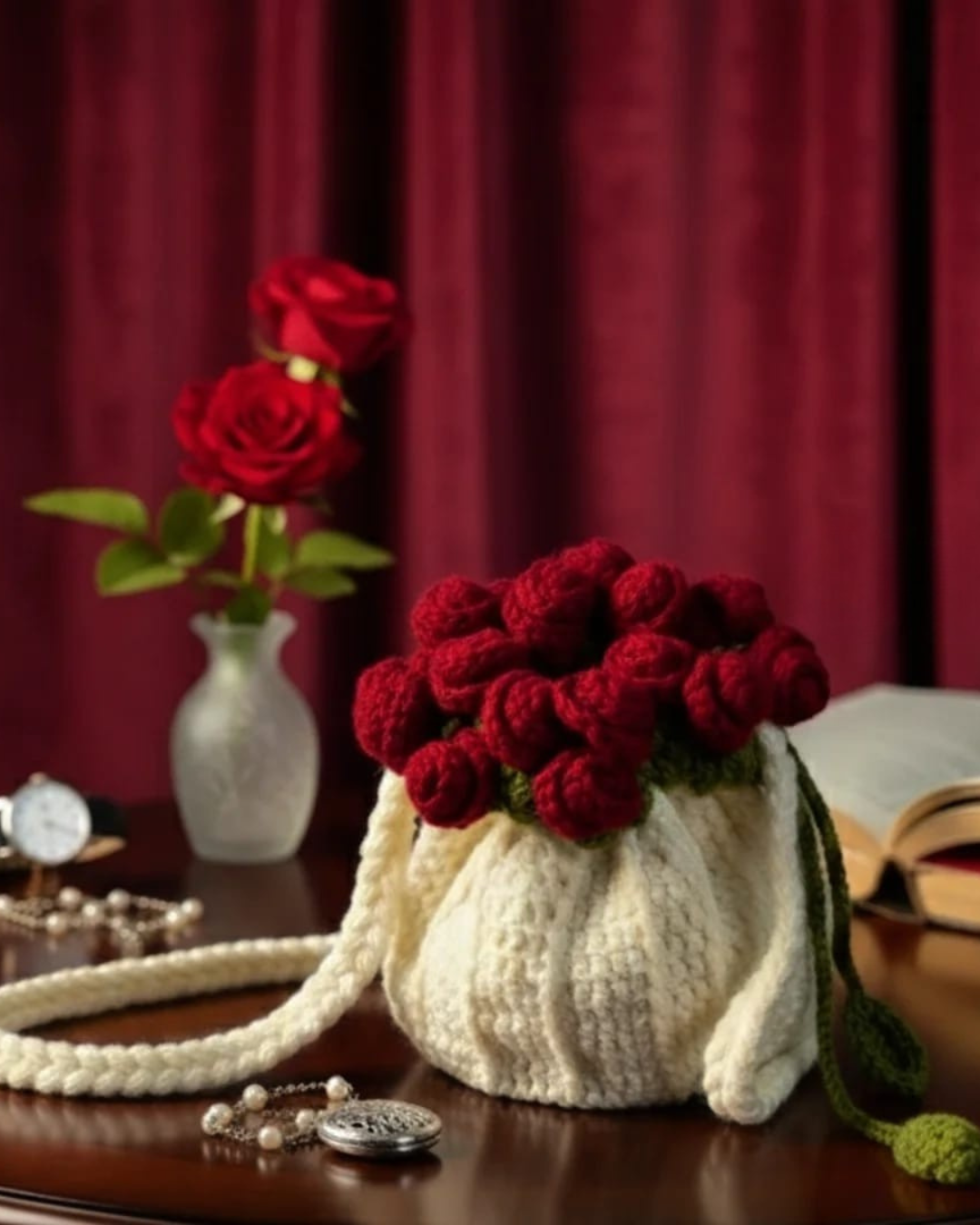 CROCHET BOUQET BAG