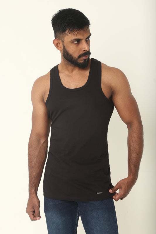 VEST SANDO (BLACK)