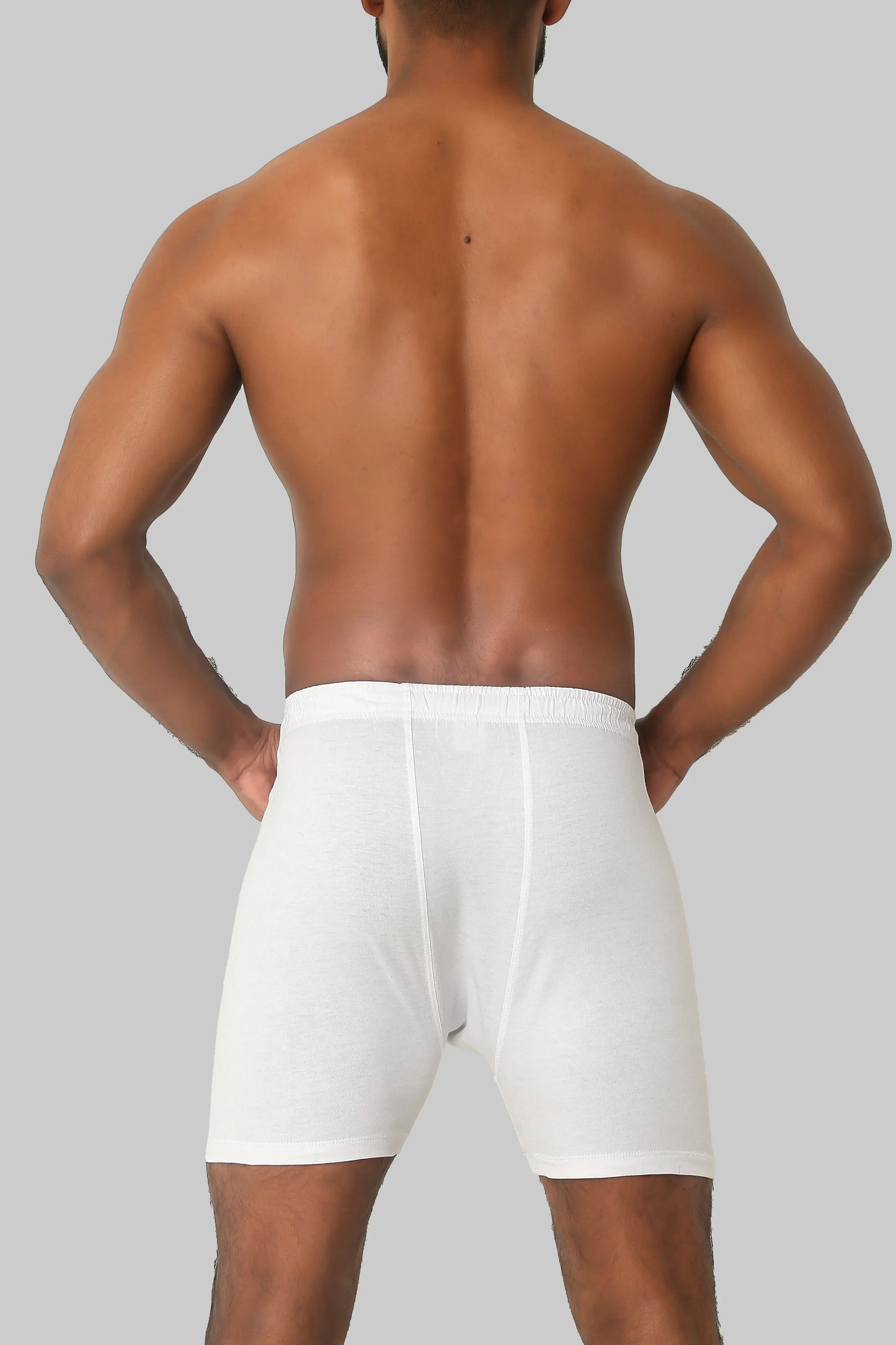Relax Boxershort White (100% Cotton) (BUY 3 GET 1 FREE)