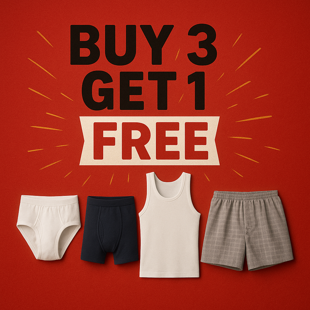 Buy 3 Get 1 Free