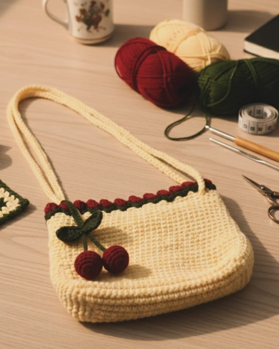 CROCHET CHEERY BAG