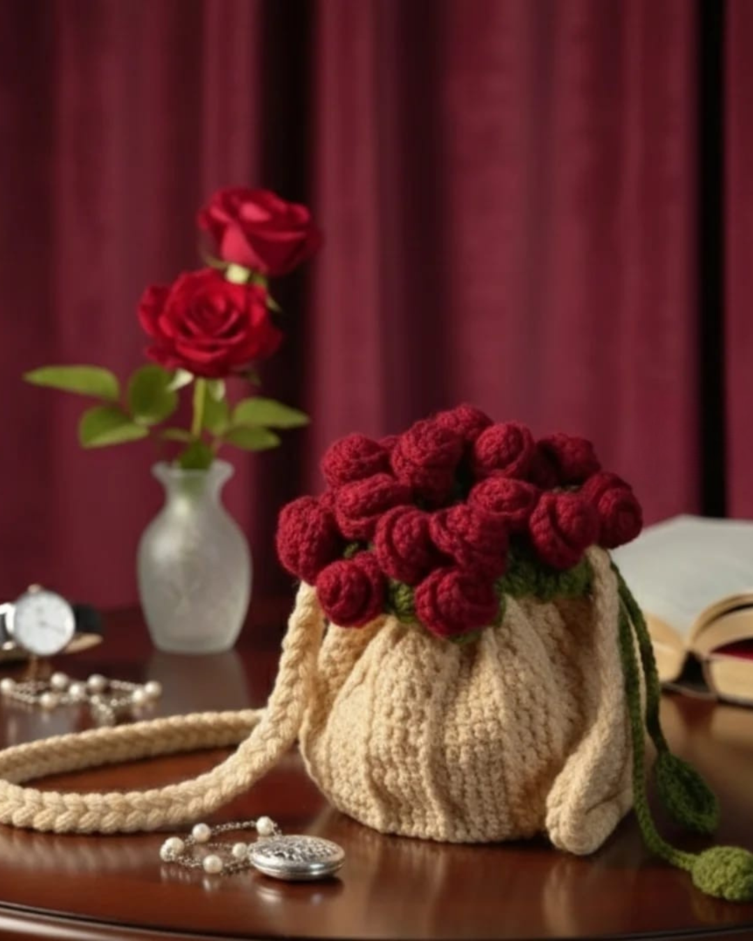 CROCHET BOUQET BAG