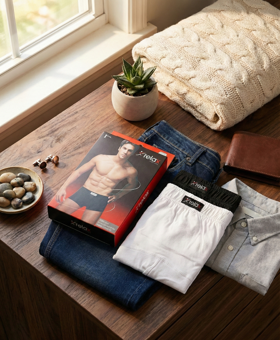 BUY 3PCS GET 20% OFF-BOXERSHORT (WHITE)