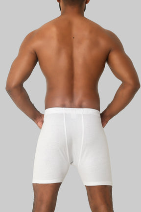 Relax Boxershort White (100% Cotton) (BUY 3 GET 4)