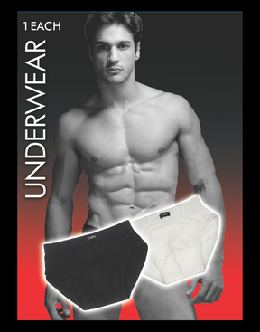 Relax Underwear Black (100% Cotton) (BUY 3 GET 4)