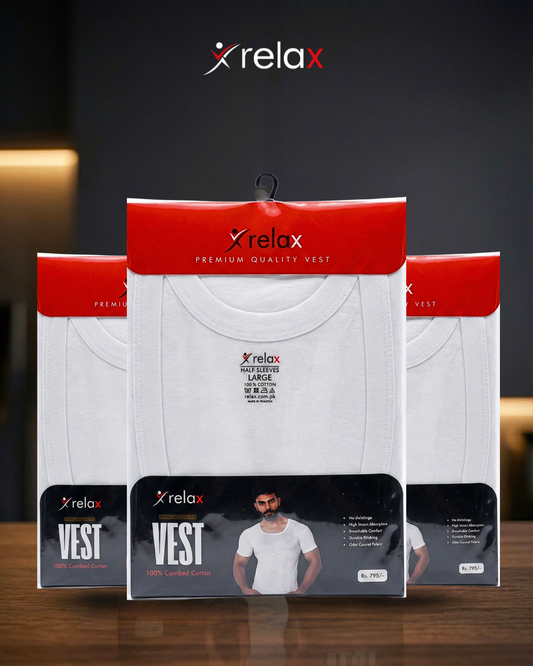 BUY 3PCS GET 10% OFF-VEST (BAZOO)WHITE